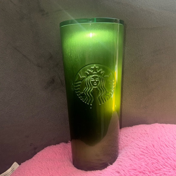 Starbucks Other - Starbucks '23 Holiday Green Shine Shifting Stainless Steel 24oz Hot/Cold Tumbler
